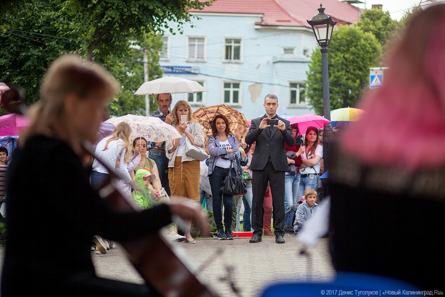 Open air под классику: в Калининграде прошел фестиваль «Когда звучат улицы»