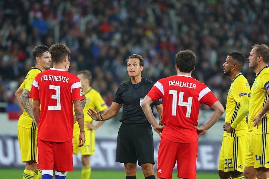 Россия и Швеция сыграли вничью в Калининграде