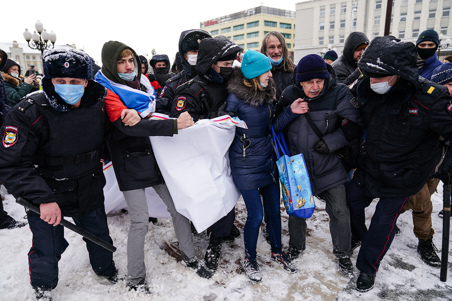 В Калининграде пенсионера оштрафовали на 180 тысяч рублей за участие в акции протеста