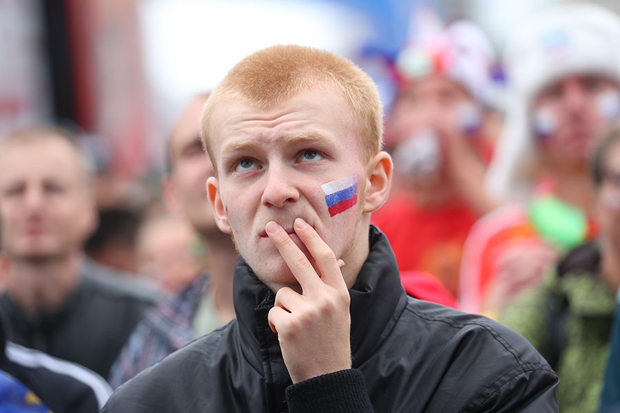 Усы победы: как Калининград болел и радовался за сборную России (фото)