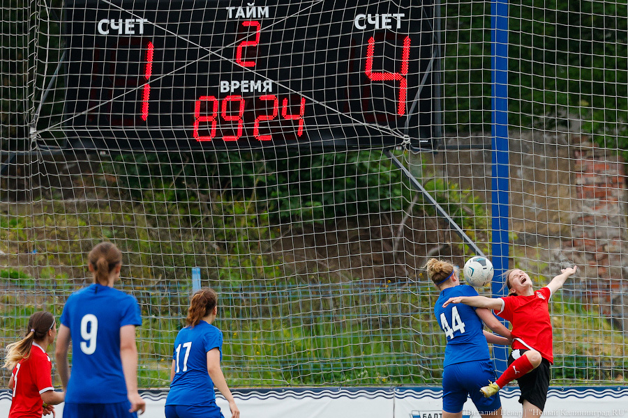 Голкиперка, форвардка: женская «Балтика» дебютировала на Кубке России (фото)
