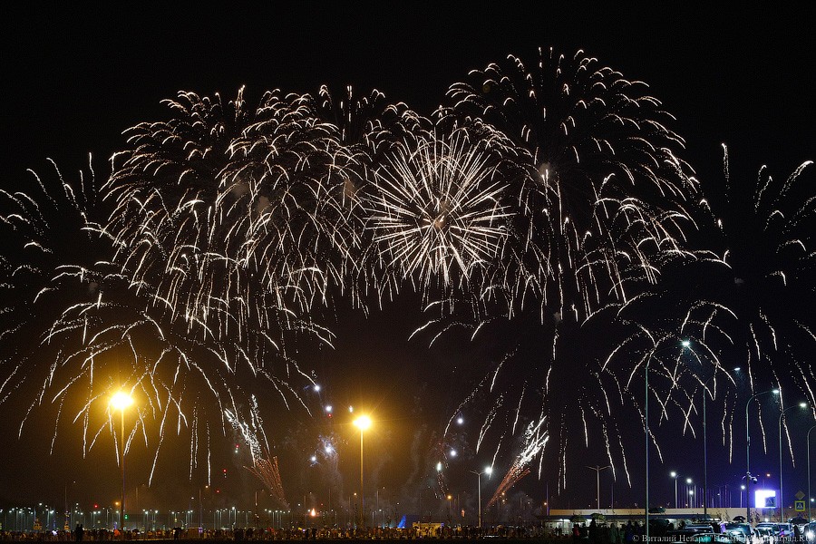 Россия вне конкурса: в Калининграде завершился чемпионат фейерверков (видео)