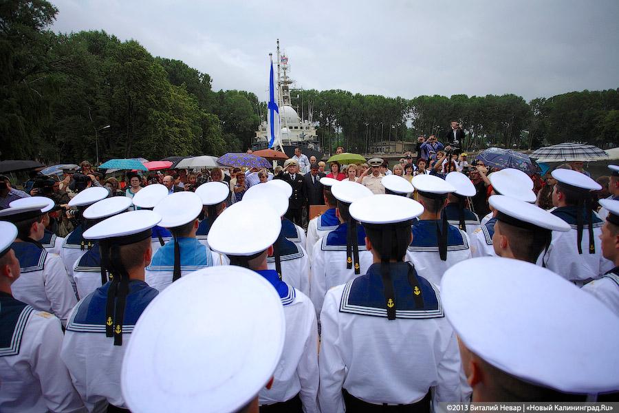 Эполет адмирала Анжу: на «Настойчивом» вручили аттестаты выпускникам-кадетам