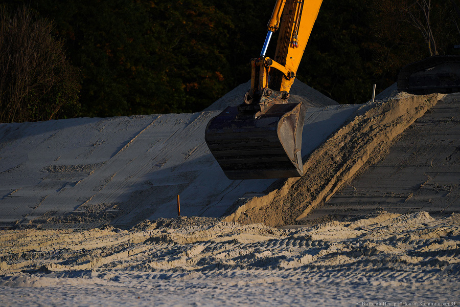 Подпорную стенку склона в районе очистных в Янтарном обещают реконструировать до конца лета