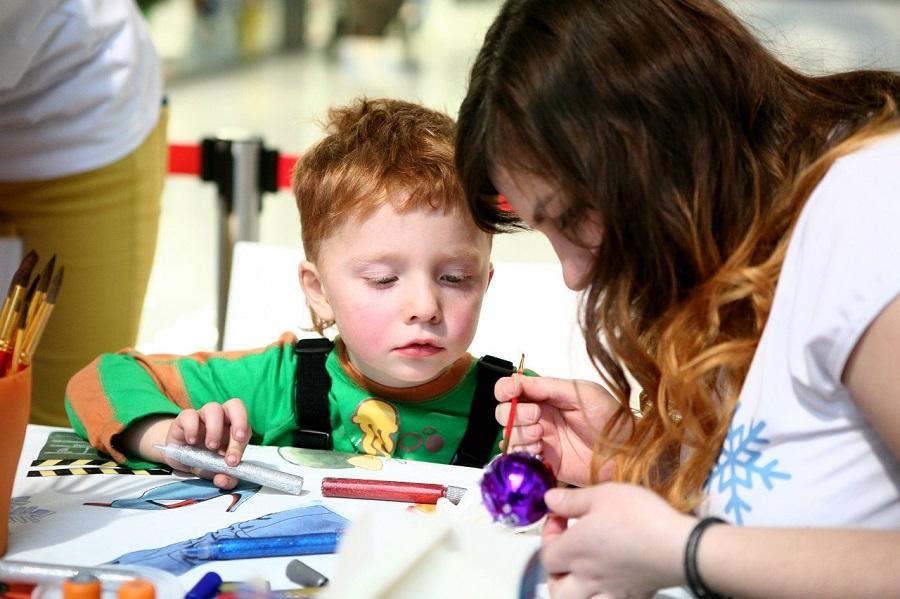 Не пропустите детский мастер-класс «Елочная игрушка» в «Меге»!