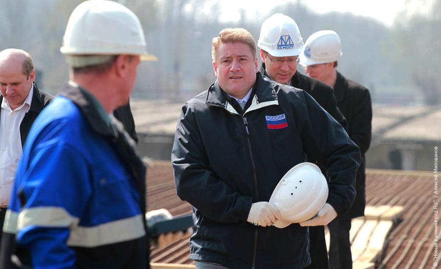 "Первый бетон на второй эстакаде": фоторепортаж "Нового Калининграда.Ru"