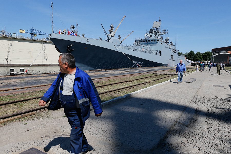 Фрегат Адмирал Эссен введен в строй 