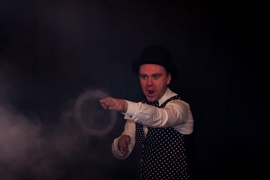 Дымовое шоу — новинка среди развлечений на детский праздник! 