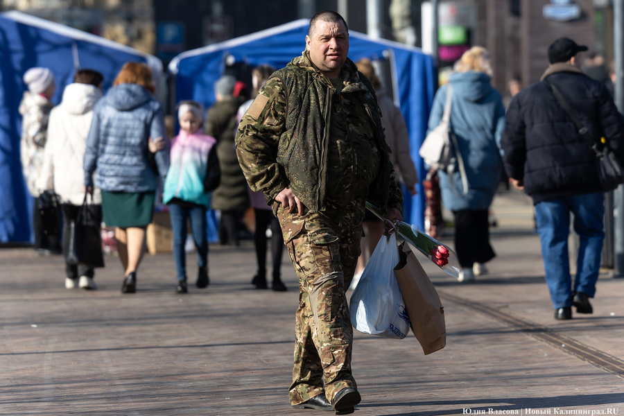 Кругом мимозы и тюльпаны: как выглядят улицы Калининграда 8 марта (фото)