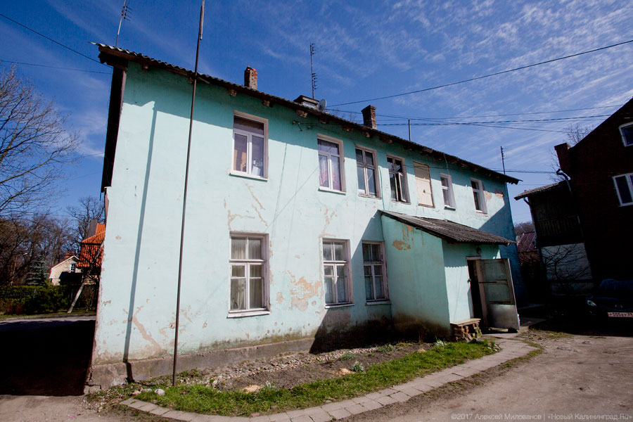 Кранц под снос: власти Зеленоградска освобождают центр от старых домов (фото)