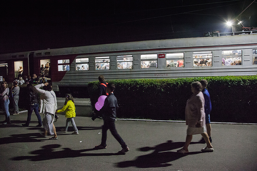 Небо в огне: второй день чемпионата фейерверков в Зеленоградске