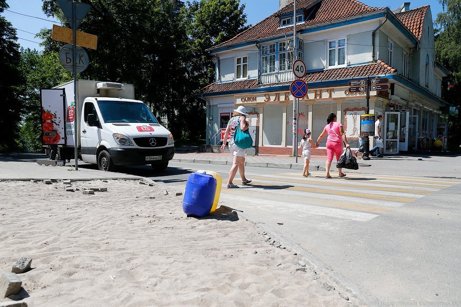 Курорт наизнанку: в Светлогорске наступил разгар ремонтного сезона