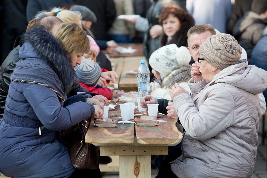 Не рыба, а мясо: День влюбленных и колбасы в Музее Мирового океана