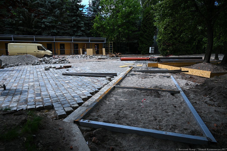 «Вступают в финальную стадию»: как выглядит остров Канта в ходе реконструкции (фото)