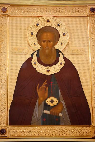 Образ преподобного: в регион привезли икону и частицу мощей Сергия Радонежского