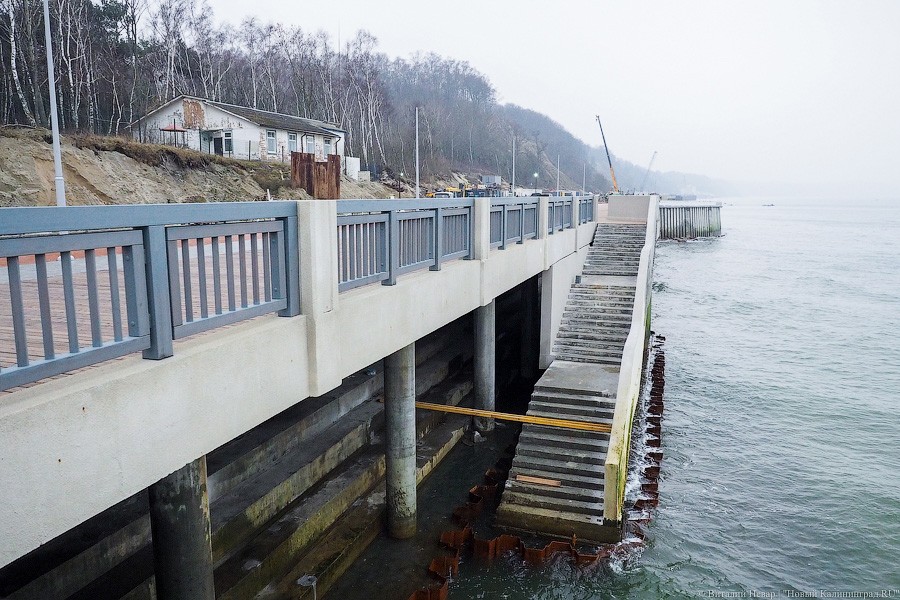  Не рассчитали силы: как выглядит будущий променад в Светлогорске (фото)