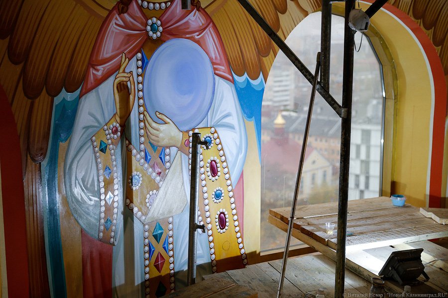 «Есть ощущение стресса и аврала»: иконописец о росписи Кафедрального собора