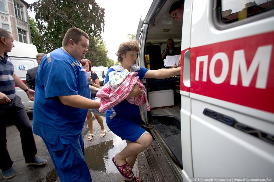 Пожар в роддоме: в Калининграде эвакуирован родильный дом №4 (фото)