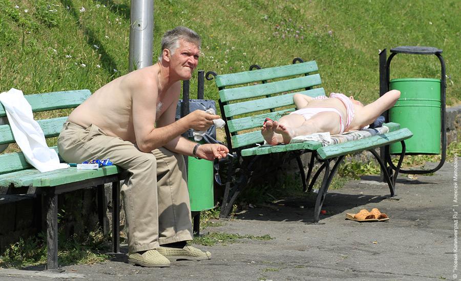 "Жара в большом городе": фоторепортаж "Нового Калининграда.Ru"