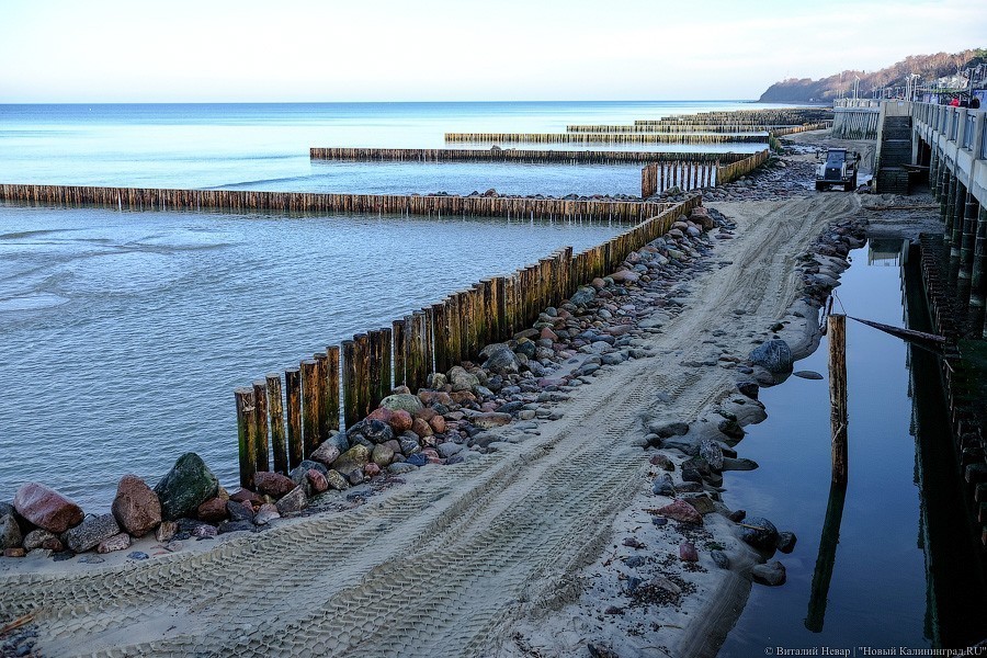 «Балтберегозащита» обещает Светлогорску пляж в 70 метров шириной к 2024 году