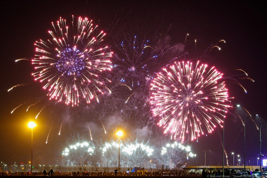 Россия вне конкурса: в Калининграде завершился чемпионат фейерверков (видео)