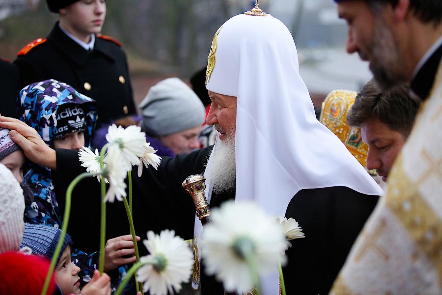 Орден за храм: что Патриарх шепнул на ухо Ярошуку на торжественной службе