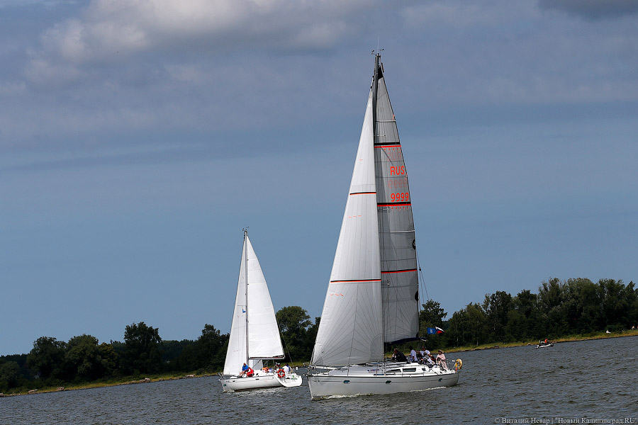 «Паруса духа»: как в Калининградском заливе инвалиды в регате побеждали