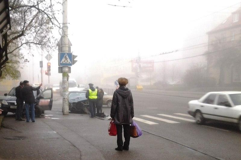 В Калининграде в ДТП пострадала пассажирка такси
