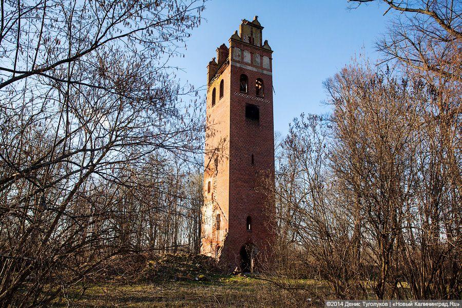 Две башни: руины кирх в поселках Дальнее и Высокое Гвардейского и Славского районов
