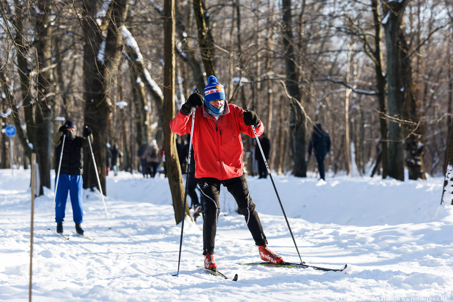 Игры при −20°C: как в Калининграде прошёл День зимних видов спорта
