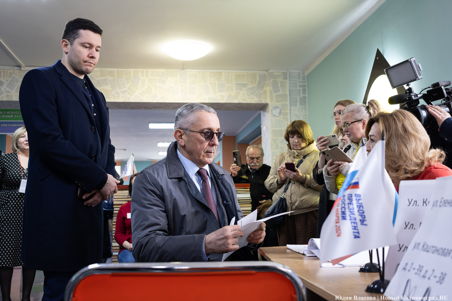 Один на ринге: как проходило голосование в Калининградской области (фото)