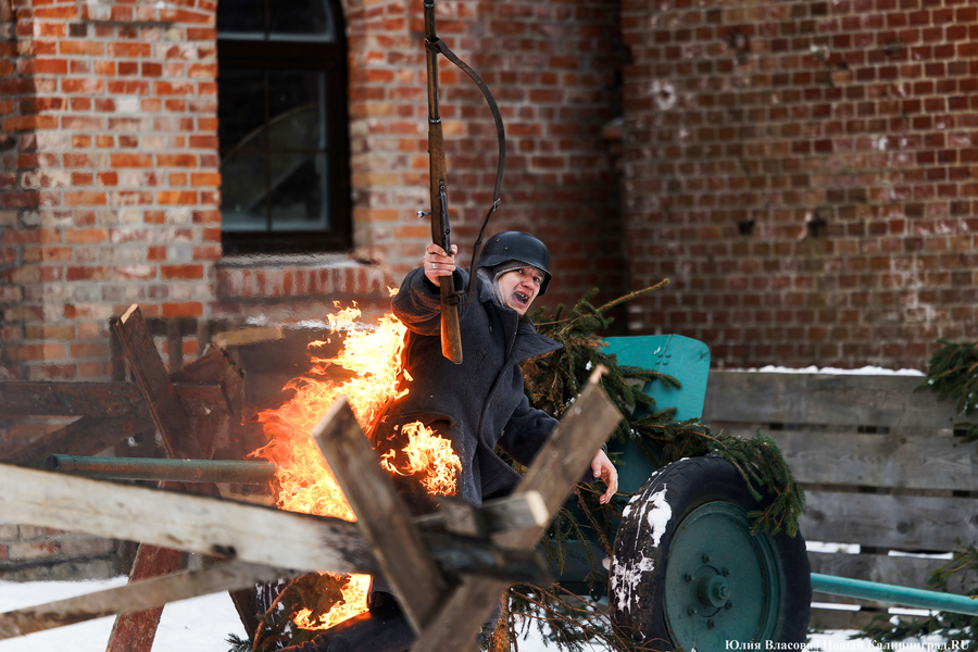 Ключ от железных ворот Кёнигсберга: как прошла реконструкция штурма Лабиау (фото)