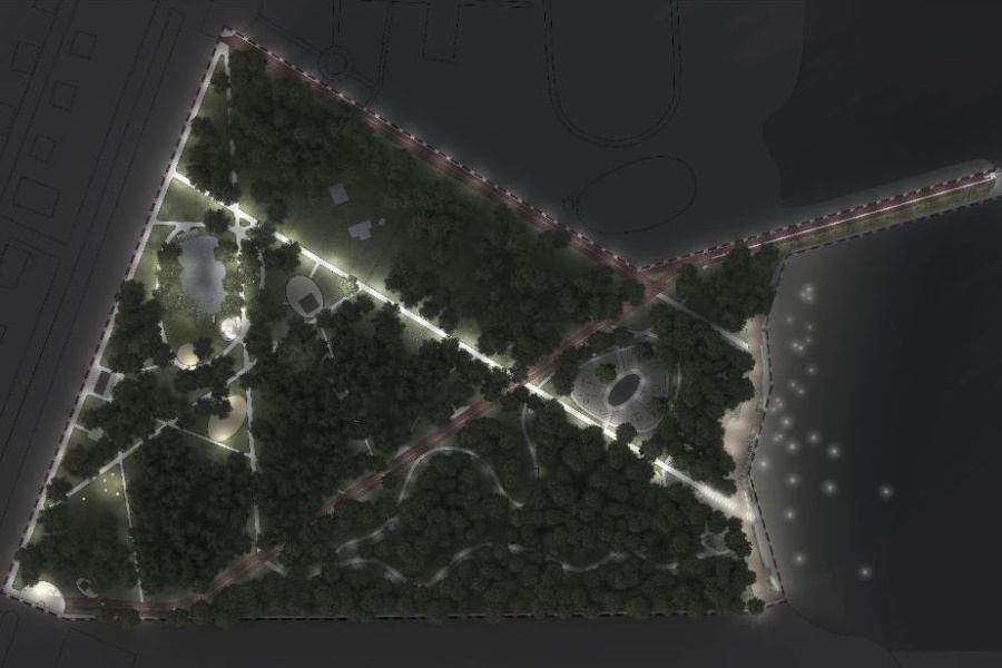 Власти оценили обустройство «Парка света» в Гурьевске более чем в 367 млн рублей (фото)