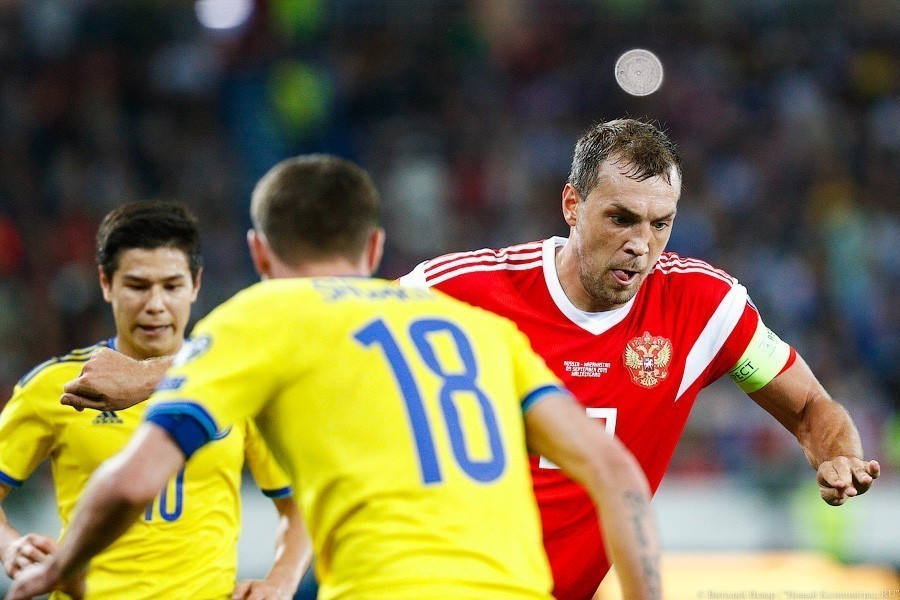 Сборная России дожала Казахстан в Калининграде. Почти вышли на Евро-2020 (фото)
