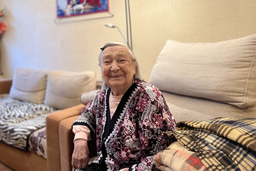 В Калининграде ветеран ВОВ Тамара Черкашина встретила столетний юбилей (фото)