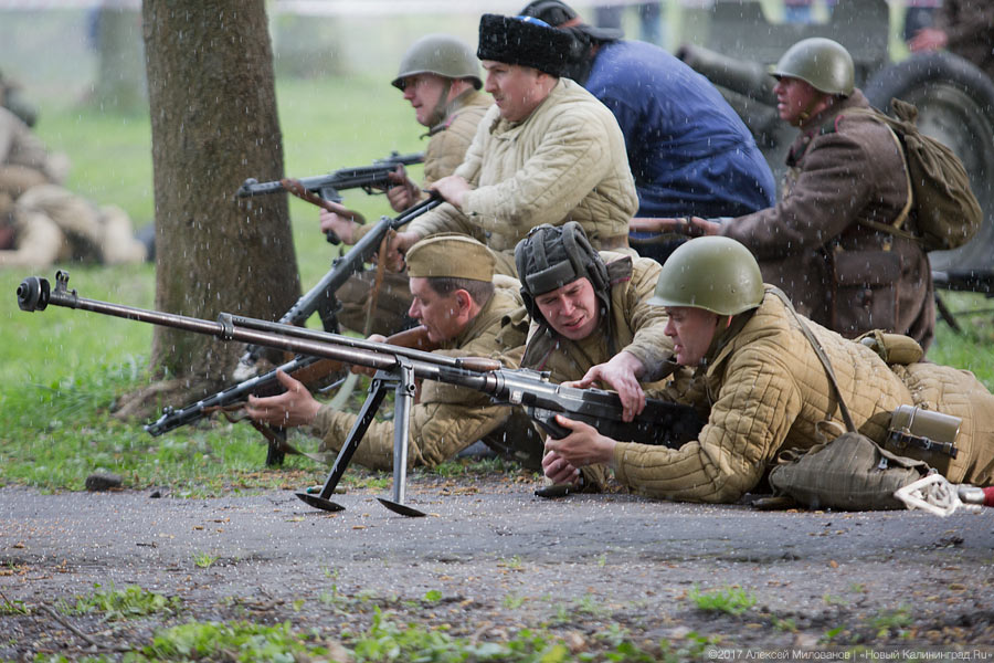 Холодный штурм: военно-историческая реконструкция в Калининграде