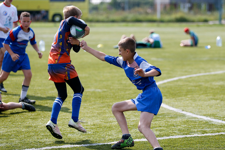 С овальным мячом: как в Калининграде прошёл турнир по регби (фото)