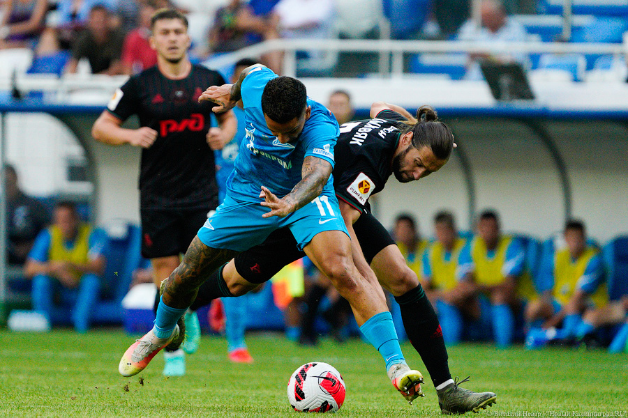 Три гола в одни ворота: как «Зенит» взял Суперкубок в Калининграде (фото)