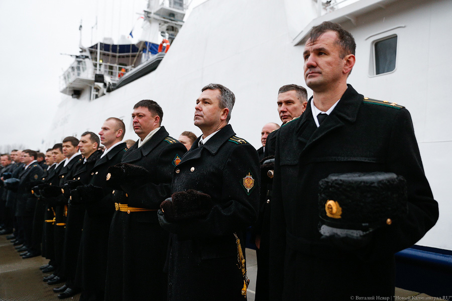 Самый «Надежный» пограничник: в Балтийске встретили новый корабль (фото)