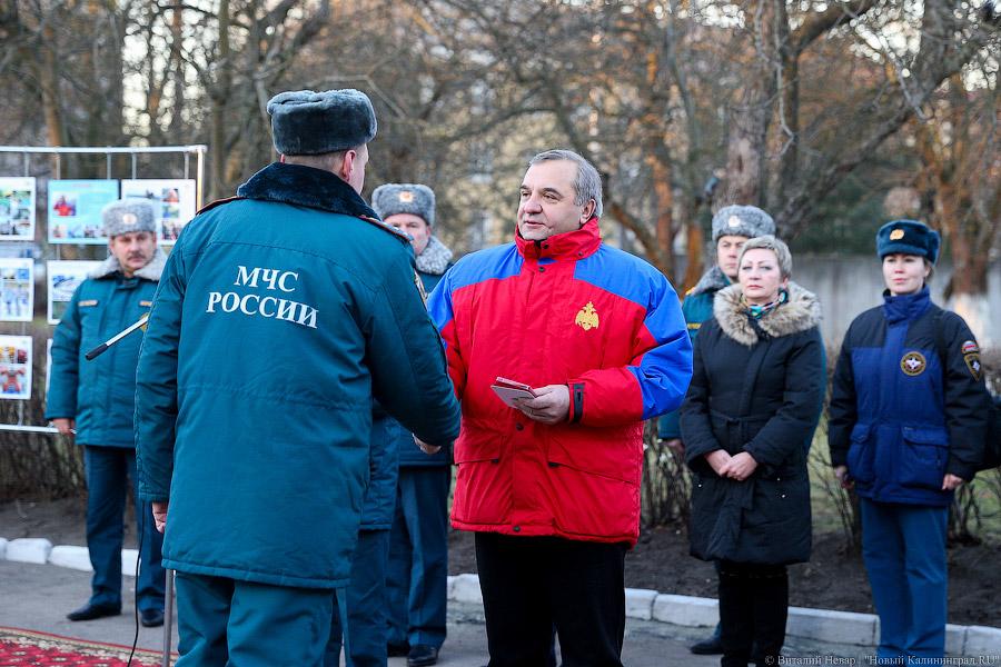 «Рожденные спасать»: глава МЧС России навестил Калининград