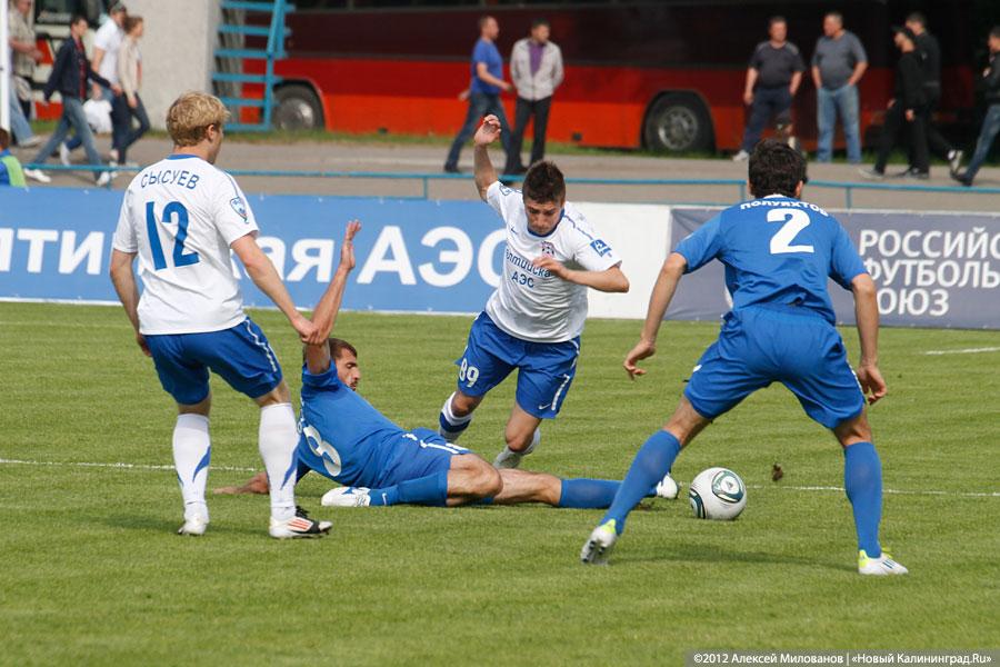 «Последний шанс»: фоторепортаж с матча «Балтика-Газовик»
