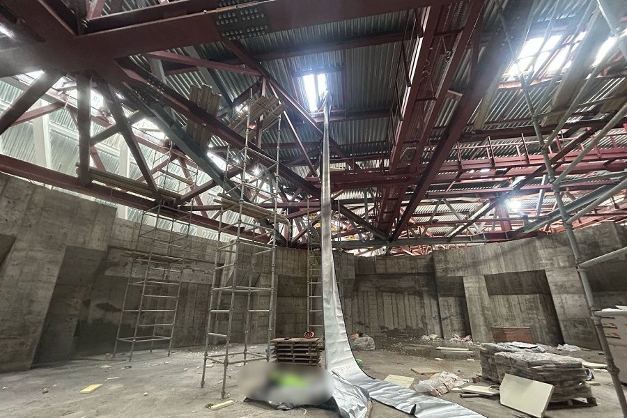 На стройке филиала Большого театра на Острове вновь погиб рабочий, возбуждено дело