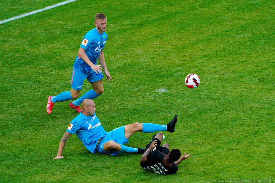 Три гола в одни ворота: как «Зенит» взял Суперкубок в Калининграде (фото)