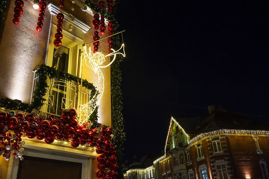 И вновь красота: как Зеленоградск украсили к Новому году (фото)