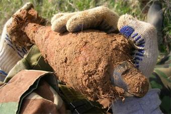 Две минометные мины обнаружены во дворе Калининграда 