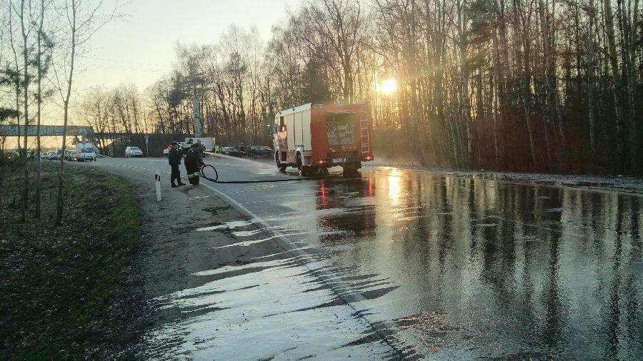 На трассе Калининград — Балтийск за рулем умер водитель «Лексуса» (фото ДТП)