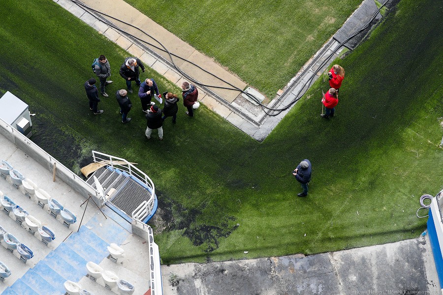 Дьявол в деталях: делегация ФИФА проинспектировала «Стадион Калининград»