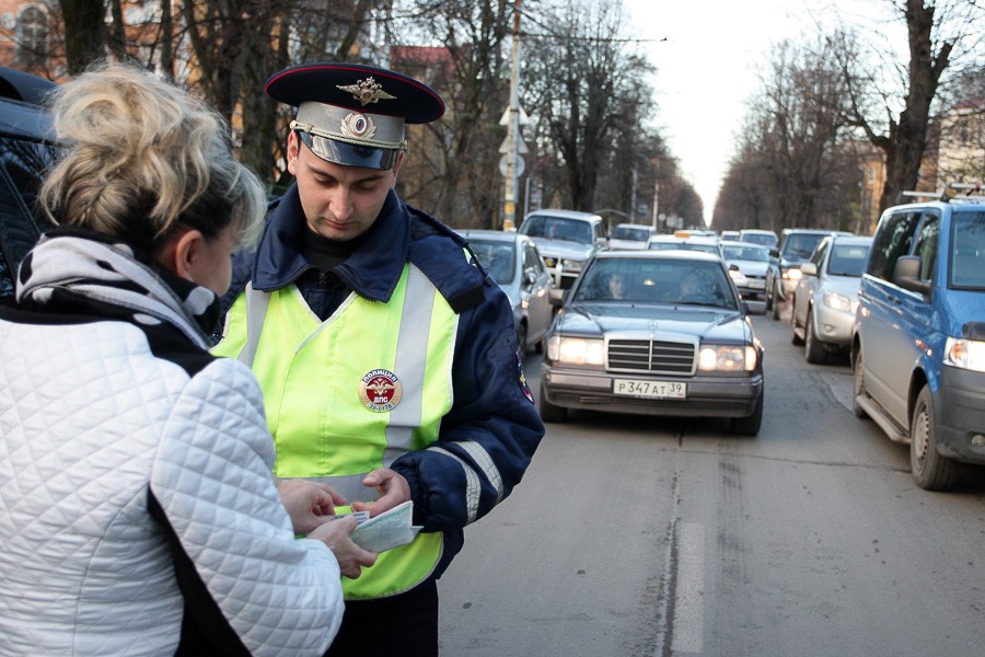 В ГИБДД рассказали, когда будут проверять калининградских водителей на трезвость