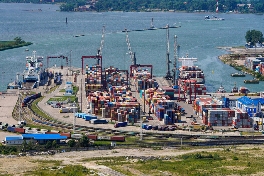 Росморпорт намерен расширить складские территории в Балтийске для приема грузов