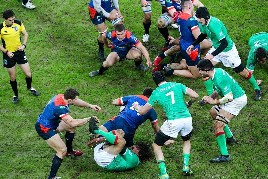 Россия — Португалия: как наши парни победили в матче Rugby Europe в Калининграде